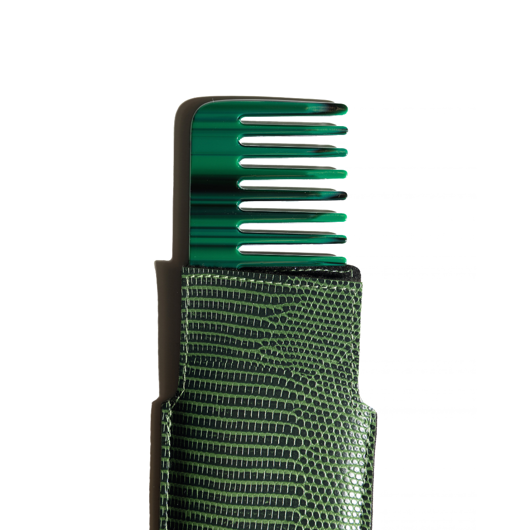 MORO Malachite Hair Comb