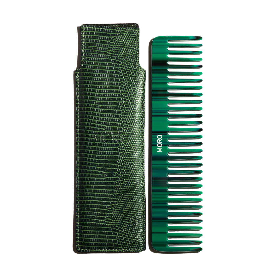 MORO Malachite Hair Comb