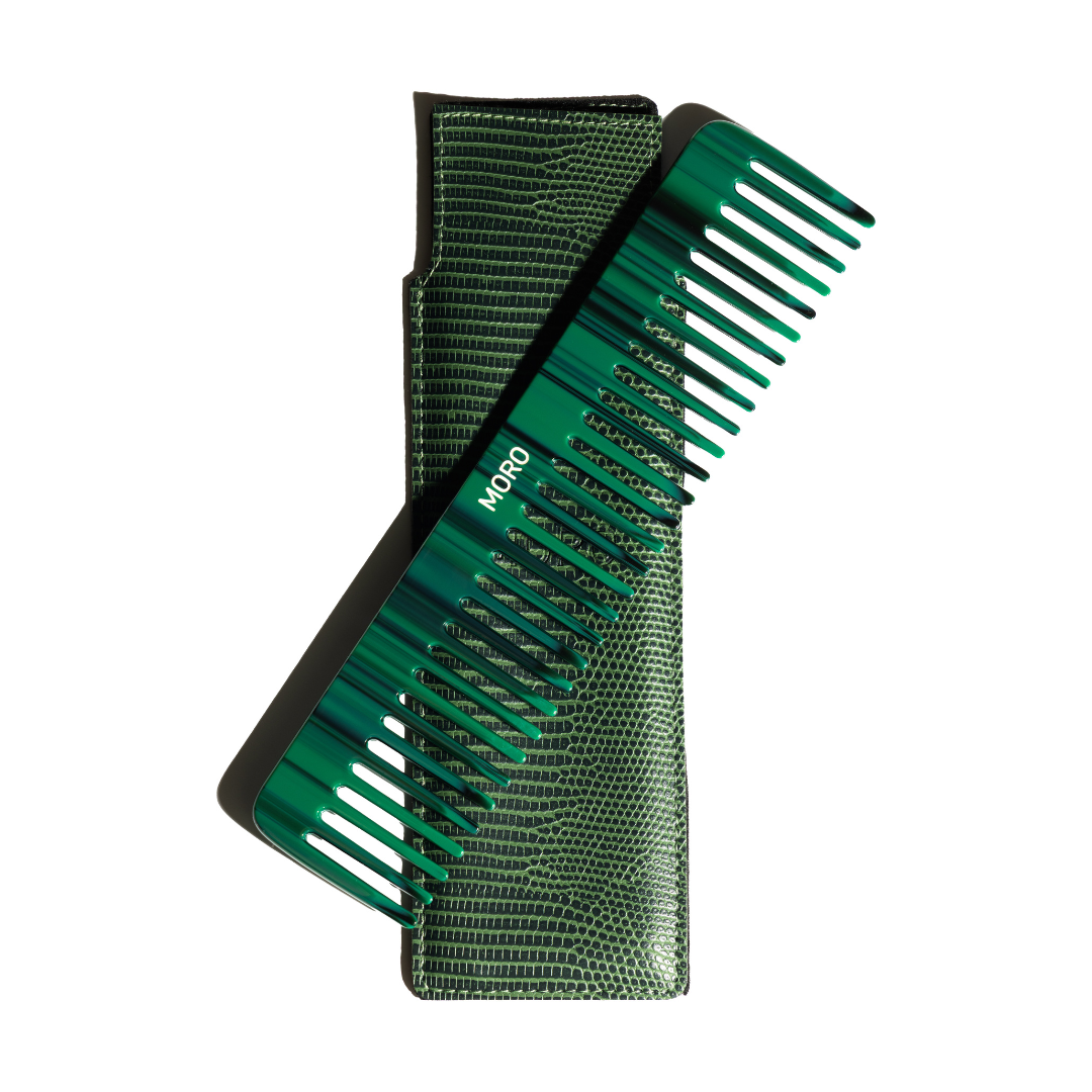 MORO Malachite Hair Comb