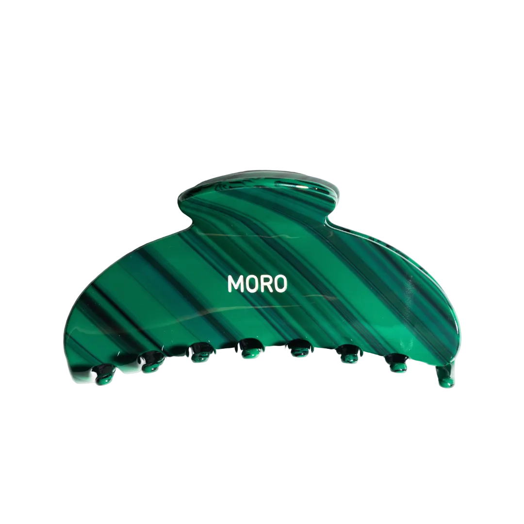 MORO Malachite Hair Claw Clip